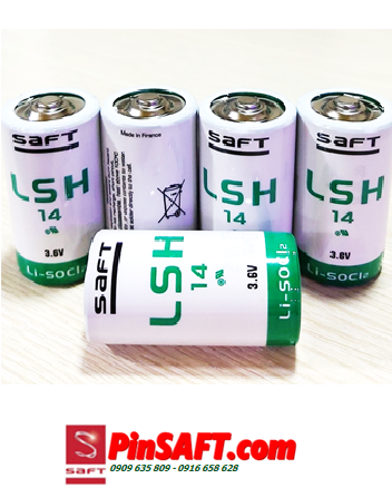 Saft LSH14, Pin Saft LSH14 lithium 3.6v C 5800mAh, Xuất xứ Pháp 